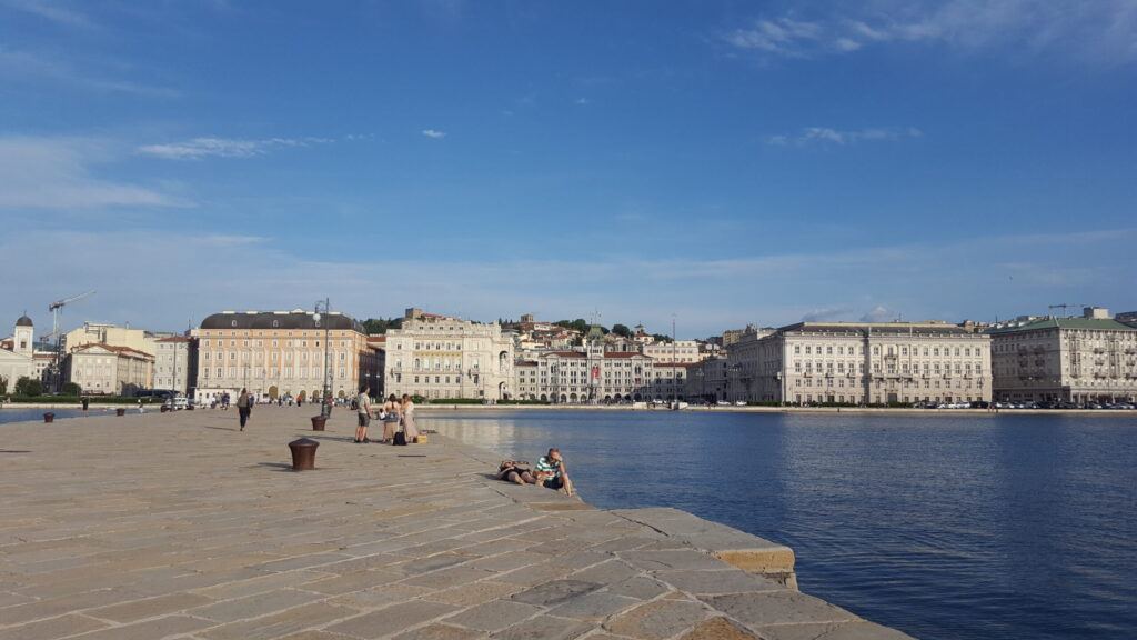 Molo Audace Terst, Itálie
