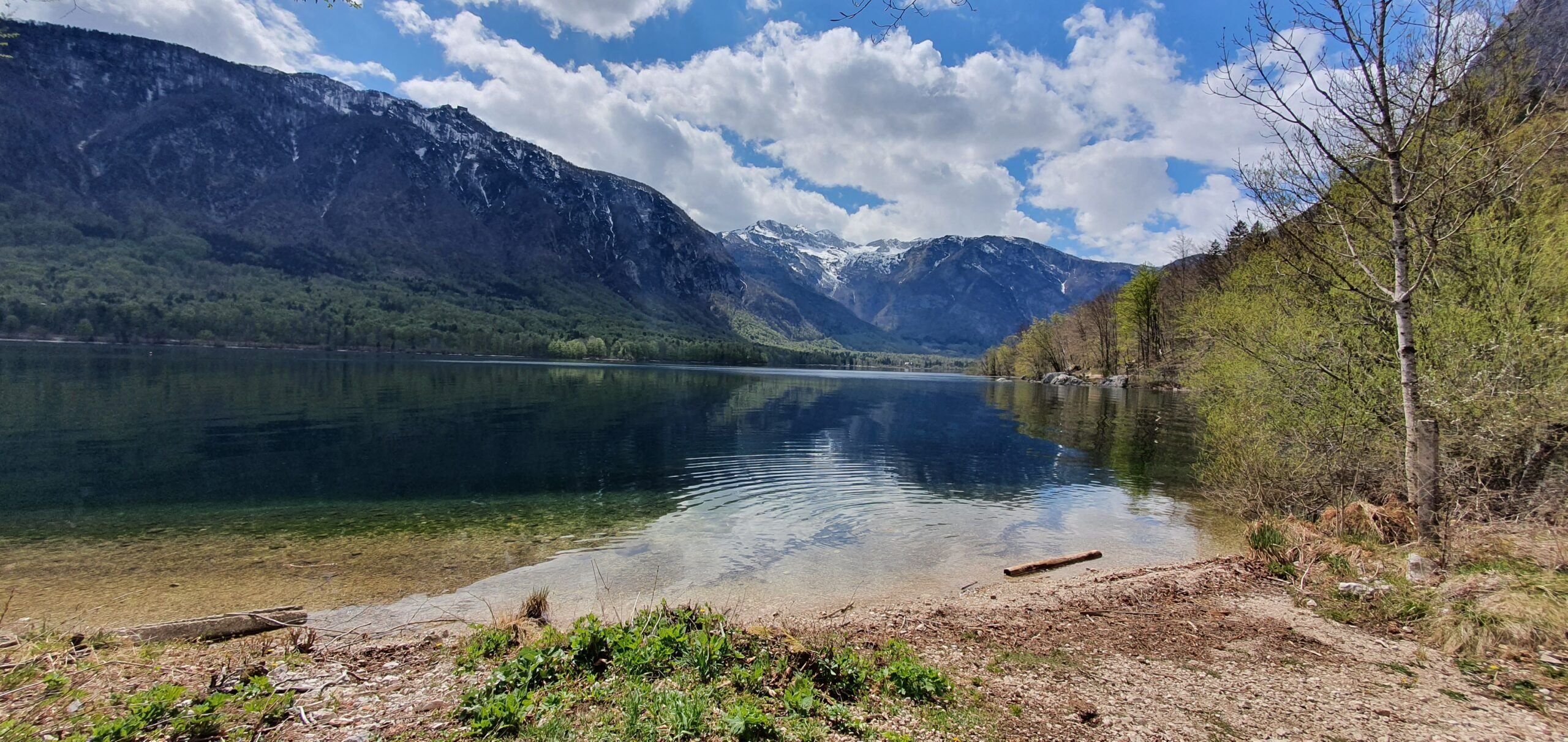 Bohinjské jezero, Slovinsko