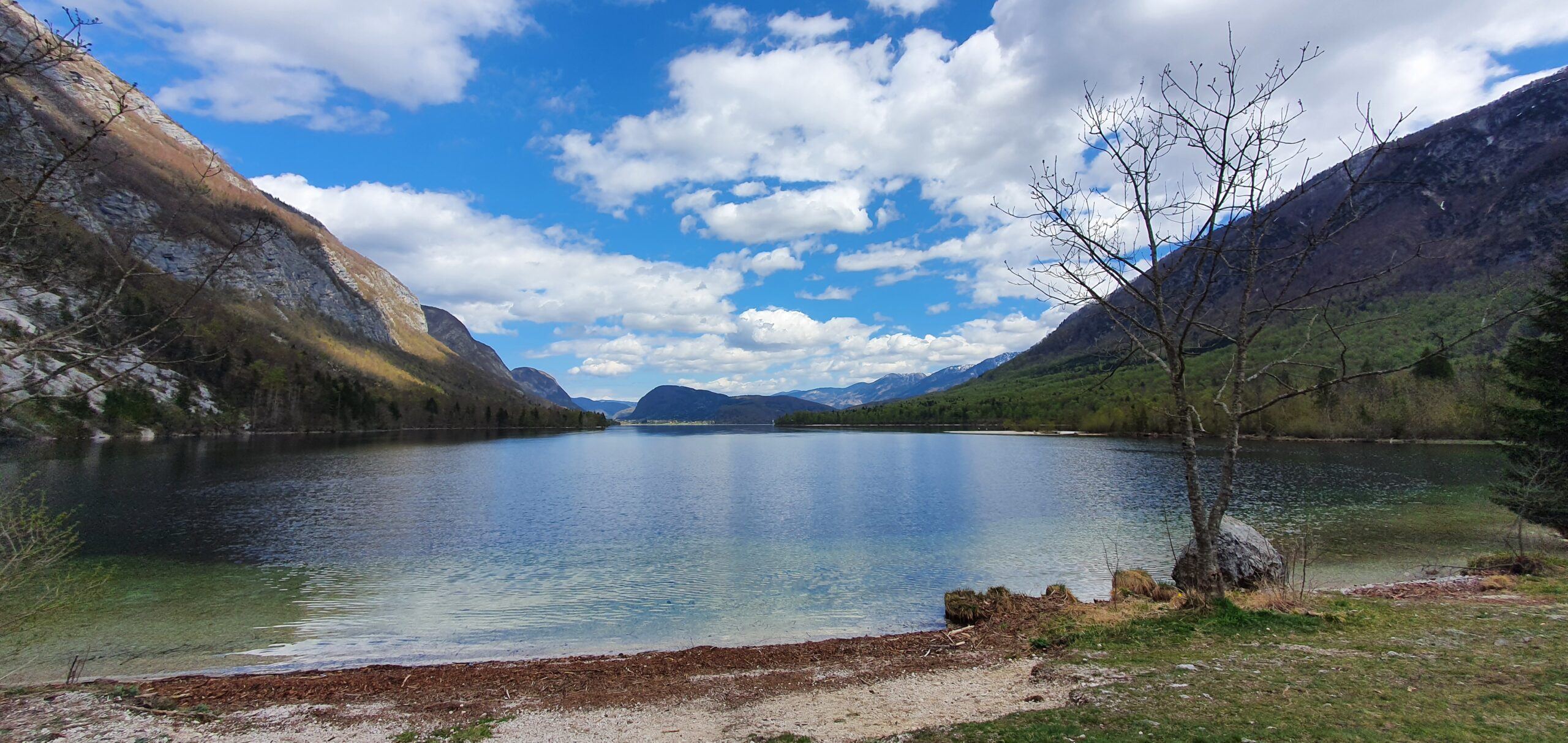 Bohinjské jezero, Slovinsko