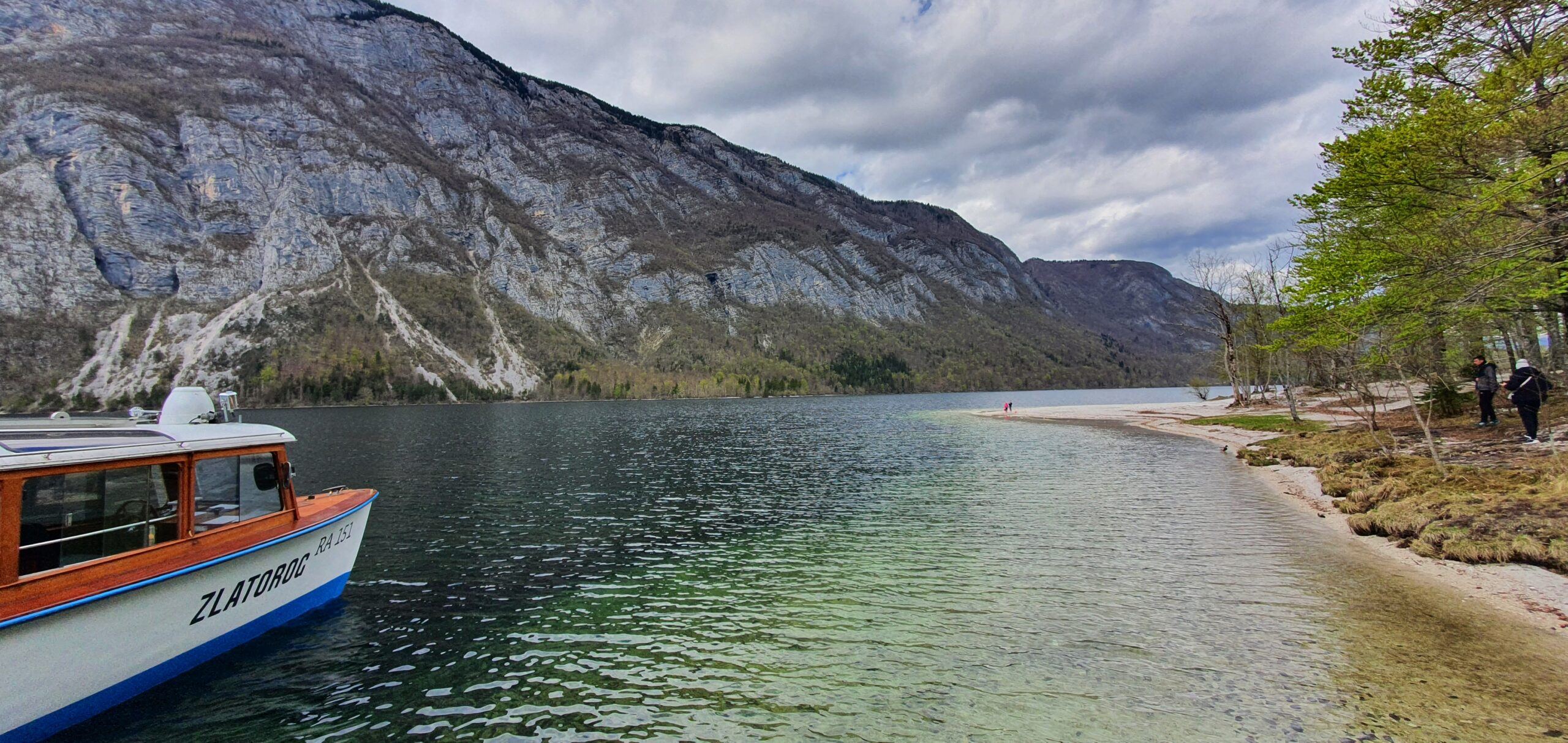 Bohinjské jezero, Slovinsko