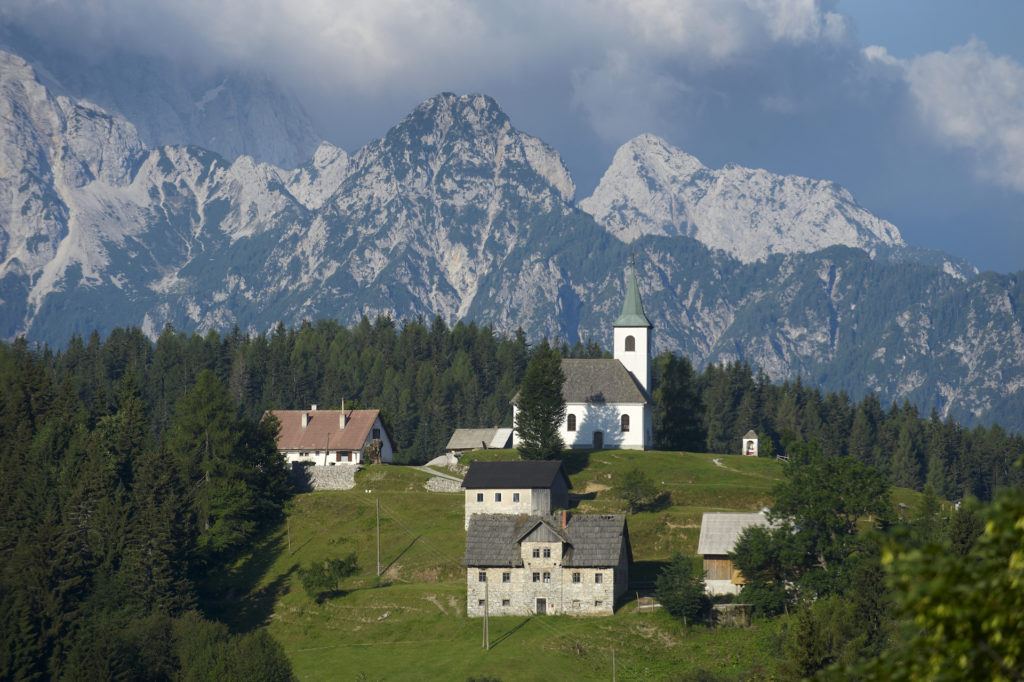 Sveti Duh, Solčavská panoramatická cesta, Slovinsko