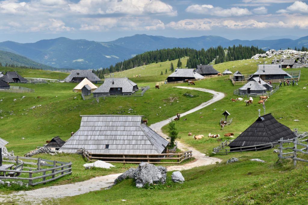 Velika Planina, Kamnicko-Savinjské Alpy, Slovinsko