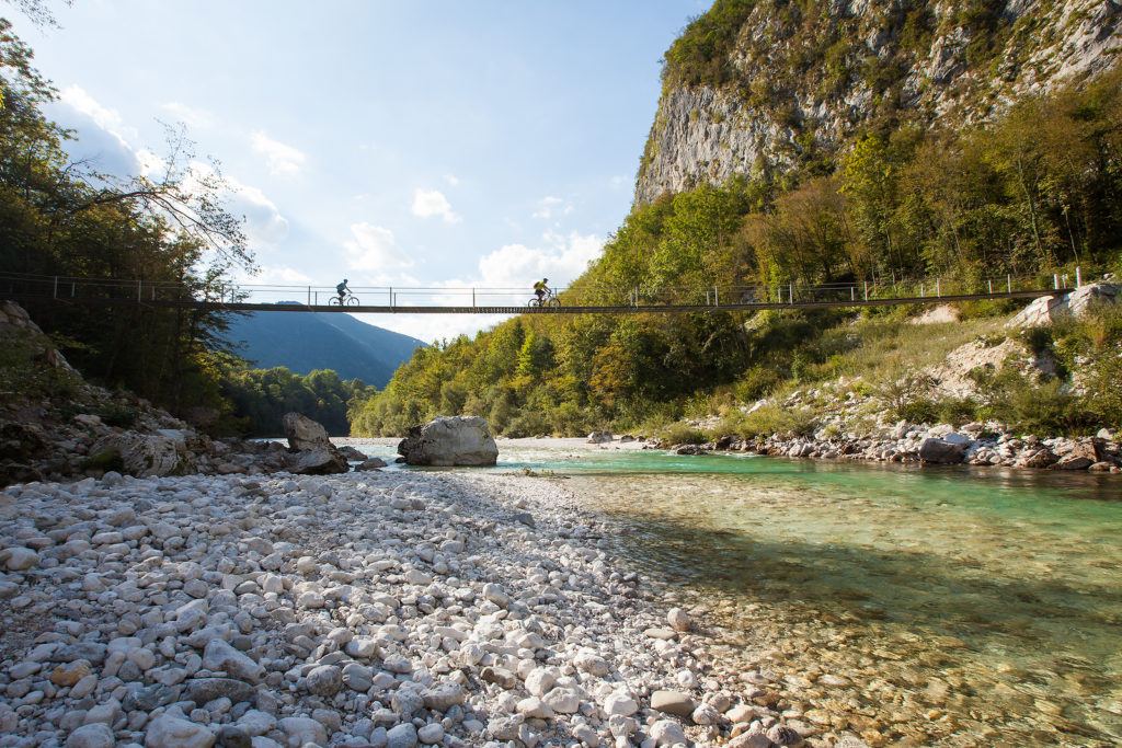 Soča trail, Slovinsko. Foto: Boris Pretnar