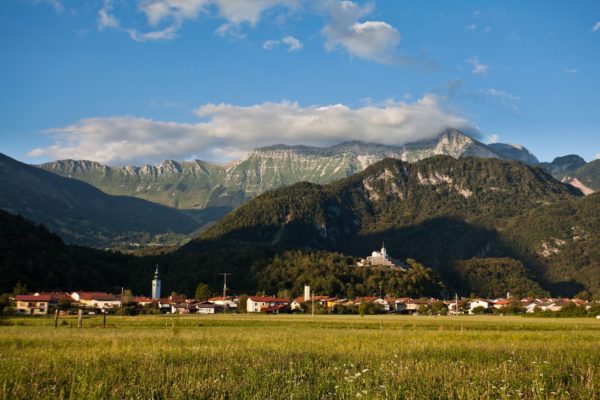 Kobarid, údolí Soči, Slovinsko, Foto: Jošt Gantar