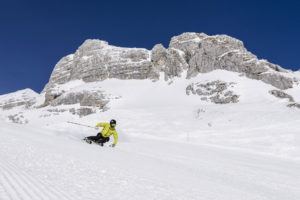 Skiareál Kanin-Stella Nevea, Julské Alpy, Slovinsko, Foto: Katja Pokorn