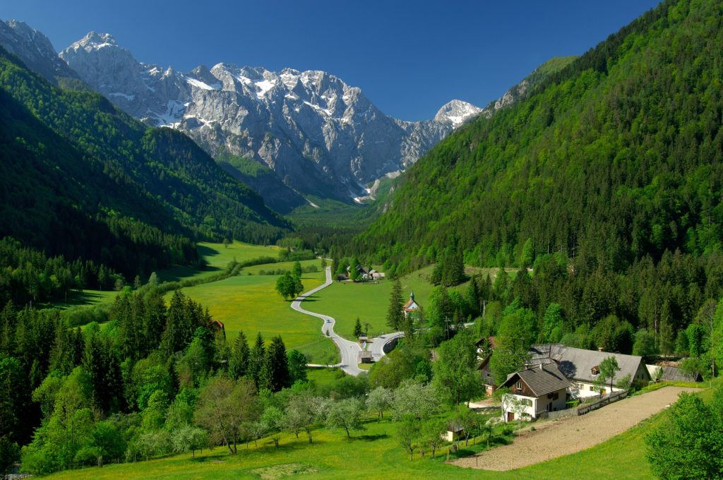 Logarska dolina, Kamnicko-Savinjské Alpy, Slovinsko