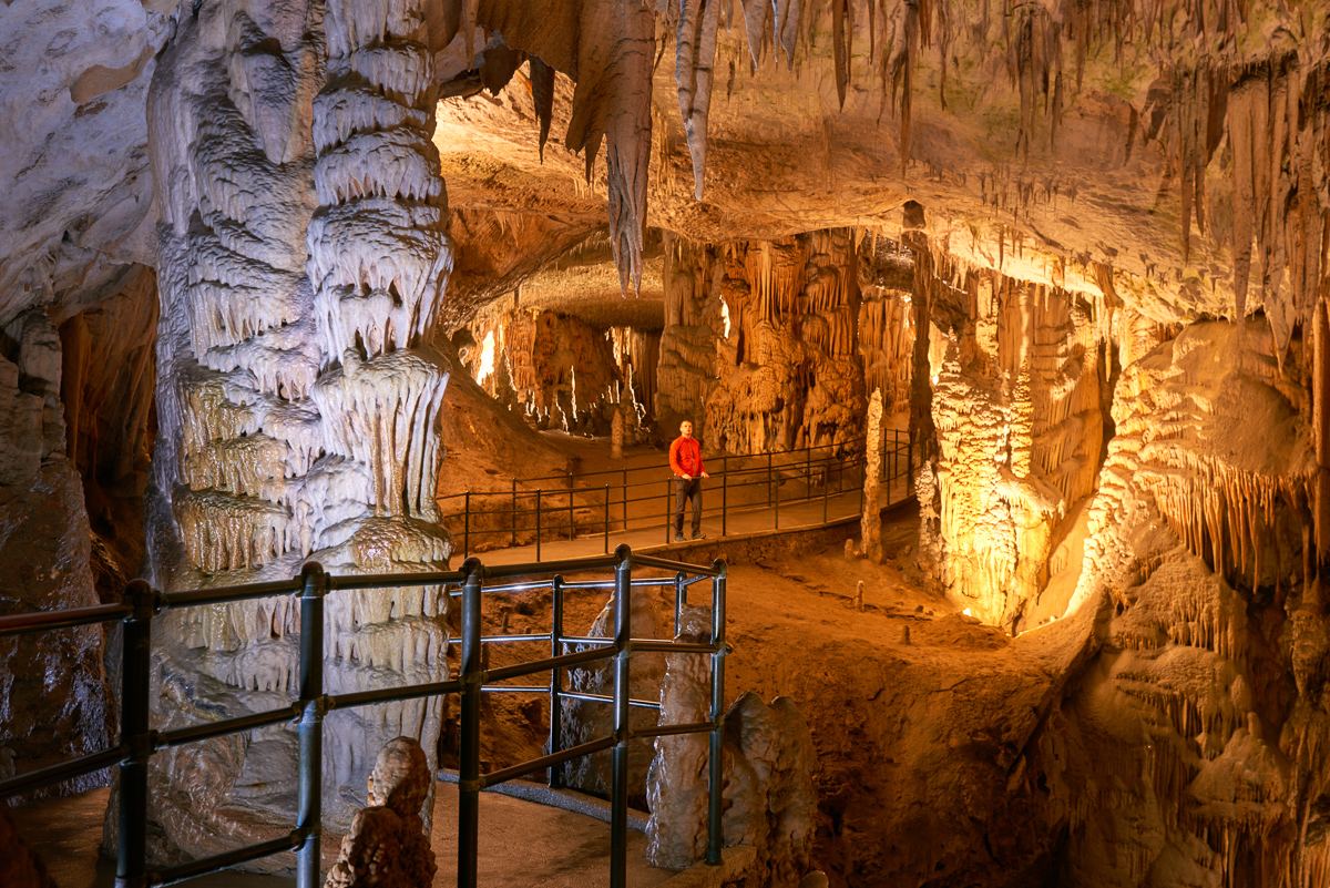 Postojna jeskyně, Slovinsko, Foto: Postojnska jama
