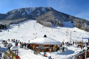 Skiareál Kranjska Gora, Slovinsko. Foto: Arhiv Turizem Kranjska Gora