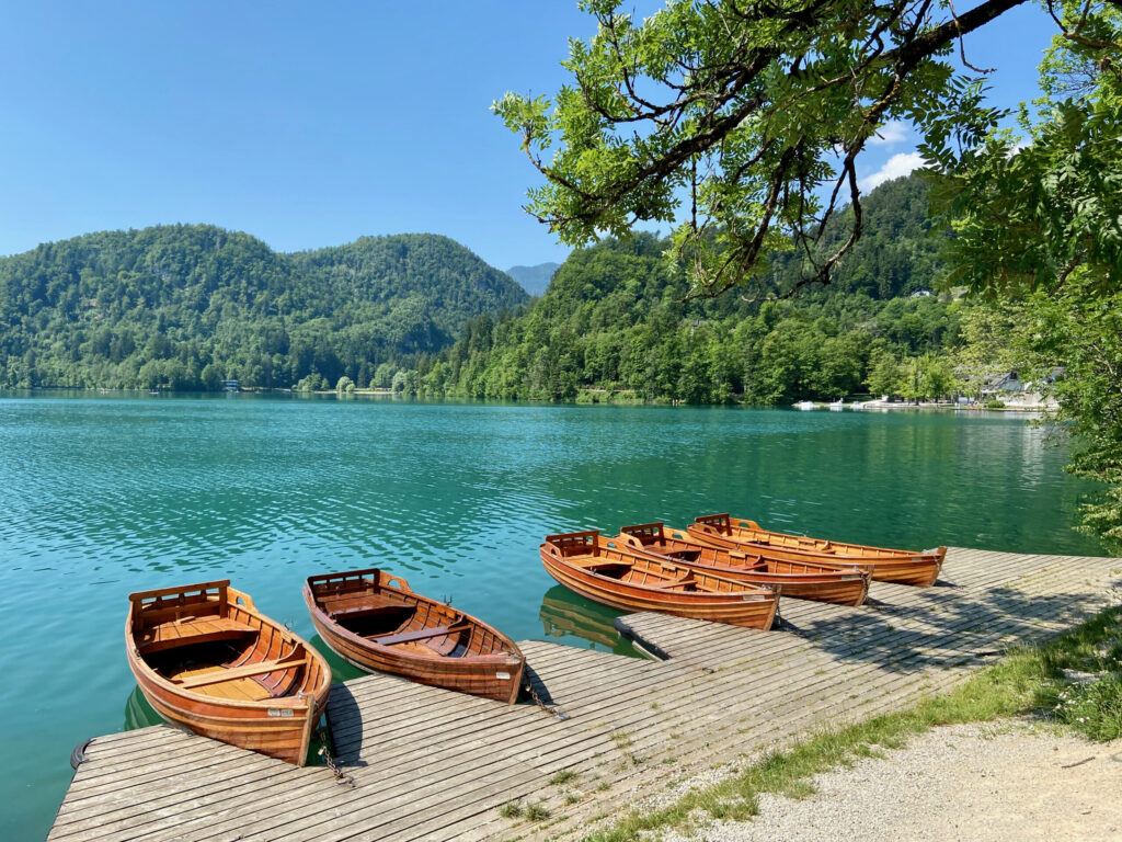Jezero Bled, Slovinsko, Eliška Bernardová